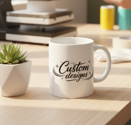 Custom design sublimation mug